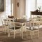 Baxton Studio Napoleon Buttermilk and "Cherry" Brown Finishing Wood 5-PC Dining Set 126-6943-6944 - alternate 7